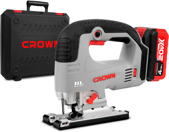 Електролобзик акумуляторний CROWN CT25003HX-4 BMC